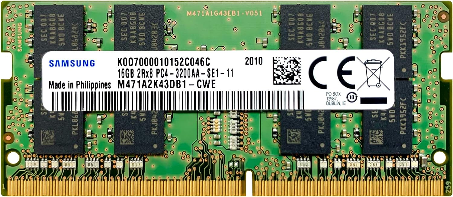 16GB Samsung DDR4 3200MHz SODIMM RAM