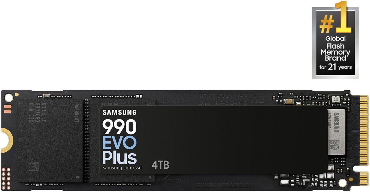 4TB SAMSUNG 990 EVO PLUS SSD, PCIe Gen 4x4