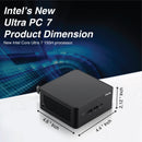 ASUS NUC 14 Pro: NUC14RVHU7 AI Mini PC with with Intel's new Ultra 7-155H Processor 16C/22T/24MB Cache bursts up 4.8GHz